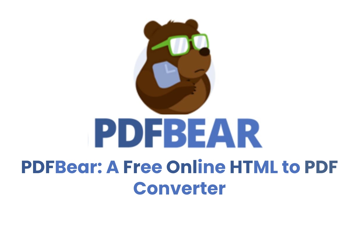 PDFBear: A Free Online HTML To PDF Converter | Grav Technology - 2020