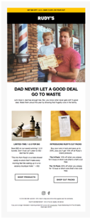 Father's Day Email Marketing